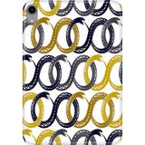 Adasena iPad Mini 6.nesil 8.3" Kılıf Tablet Için Desenli Silikon Kapak - Snake - 001-Renkli