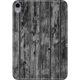 Adasena iPad Mini 6.nesil 8.3" Kılıf Tablet Için Desenli Silikon Kapak - Wood - 001-Renkli