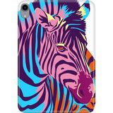 Adasena iPad Mini 6.nesil 8.3" Kılıf Tablet Için Desenli Silikon Kapak - Zebra - 001-Renkli