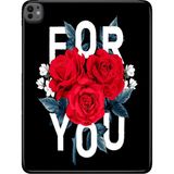 Adasena iPad Pro M5 2025 11" Inc Uyumlu Kılıf Tablet Için Desenli Silikon Kapak - For You - 001-Renkli