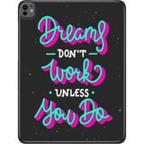 Adasena iPad Pro M5 2025 11" Inc Uyumlu Kılıf Tablet Için Desenli Silikon Kapak - Mottodreams - 001-Renkli