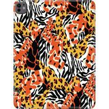 Adasena iPad Pro M5 2025 13" Kılıf Tablet Için Desenli Silikon Kapak - Karma Leopar - 001-Renkli