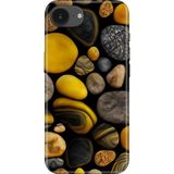 Adasena iPhone 17E Kılıf Desenli Baskılı Tpu Rubber Kapak Renkli Taşlar - 001-Renkli
