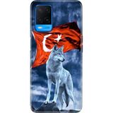 Adasena Oppo A54 4g Kılıf Desenli Baskılı Tpu Rubber Kapak Türk Tc - 001-Renkli