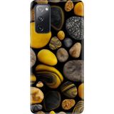 Adasena Samsung Galaxy S20 Fe Kılıf Desenli Baskılı Tpu Rubber Kapak Renkli Taşlar - 001-Renkli