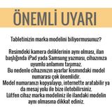 Adasena Samsung Galaxy Tab A7 SM-T500 10.4" Kılıf Tablet Için Desenli Silikon Kapak - Karma Leopar - 001-Renkli