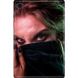Adasena Samsung Galaxy Tab A8 10.5" SM-X200 Kılıf Tablet Için Desenli Silikon Kapak - Close Up - 001-Renkli