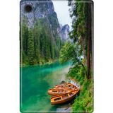 Adasena Samsung Galaxy Tab A8 10.5" SM-X200 Kılıf Tablet Için Desenli Silikon Kapak - Doğa Harikası - 001-Renkli
