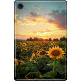 Adasena Samsung Galaxy Tab A8 10.5" SM-X200 Kılıf Tablet Için Desenli Silikon Kapak - Farm - 001-Renkli