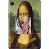 Adasena Samsung Galaxy Tab A8 10.5" SM-X200 Kılıf Tablet Için Desenli Silikon Kapak - Monaelizabeth - 001-Renkli