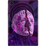Adasena Samsung Galaxy Tab A8 10.5" SM-X200 Kılıf Tablet Için Desenli Silikon Kapak - Tanrıçamandala - 001-Renkli