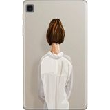 Adasena Samsung Galaxy Tab S6 Lite SM-P610 10.4" Kılıf Tablet Için Desenli Silikon Kapak - Küstüm - 001-Renkli