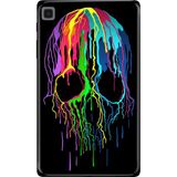 Adasena Samsung Galaxy Tab S6 Lite SM-P610 10.4" Kılıf Tablet Için Desenli Silikon Kapak - Renkli Iskelet - 001-Renkli