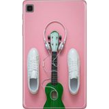 Adasena Samsung Galaxy Tab S6 Lite SM-P610 10.4" Kılıf Tablet Için Desenli Silikon Kapak - SNEAKER4488 - 001-Renkli