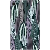 Adasena Samsung Galaxy Tab S6 Lite SM-P610 10.4" Kılıf Tablet Için Desenli Silikon Kapak - Tropical - 001-Renkli