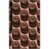Adasena Samsung Galaxy Tab S8 SM-X700 11" Kılıf Tablet Için Desenli Silikon Kapak - 3D Donut - 001-Renkli