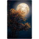 Adasena Samsung Galaxy Tab S8 SM-X700 11" Kılıf Tablet Için Desenli Silikon Kapak - Dolunay - 001-Renkli
