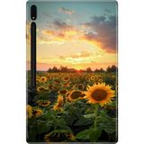 Adasena Samsung Galaxy Tab S8 SM-X700 11" Kılıf Tablet Için Desenli Silikon Kapak - Farm - 001-Renkli