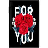 Adasena Samsung Galaxy Tab S8 SM-X700 11" Kılıf Tablet Için Desenli Silikon Kapak - For You - 001-Renkli