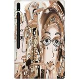 Adasena Samsung Galaxy Tab S8 SM-X700 11" Kılıf Tablet Için Desenli Silikon Kapak - Karmasuratlar - 001-Renkli