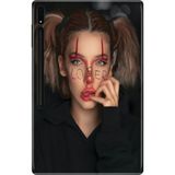 Adasena Samsung Galaxy Tab S8 SM-X700 11" Kılıf Tablet Için Desenli Silikon Kapak - Loverloser - 001-Renkli