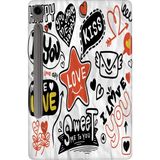 Adasena Samsung Galaxy Tab S9 Fe SM-X510 10.9" Kılıf Tablet Için Desenli Silikon Kapak - Love - 001-Renkli