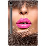 Adasena Samsung Galaxy Tab S9 Fe SM-X510 10.9" Kılıf Tablet Için Desenli Silikon Kapak - Makeup - 001-Renkli