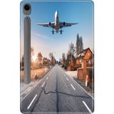 Adasena Samsung Galaxy Tab S9 Fe SM-X510 10.9" Kılıf Tablet Için Desenli Silikon Kapak - Passanger - 001-Renkli