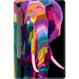 Adasena Samsung Galaxy Tab S9 Fe SM-X510 10.9" Kılıf Tablet Için Desenli Silikon Kapak - Prizmafil - 001-Renkli