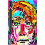 Adasena Samsung Galaxy Tab S9+ Plus 12.4" Kılıf Tablet Için Desenli Silikon Kapak - Çağdaş Tasarım - 001-Renkli