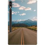 Adasena Samsung Galaxy Tab S9+ Plus 12.4" Kılıf Tablet Için Desenli Silikon Kapak - California - 001-Renkli