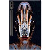 Adasena Samsung Galaxy Tab S9+ Plus 12.4" Kılıf Tablet Için Desenli Silikon Kapak - Kabilesanatı - 001-Renkli