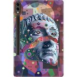 Adasena Samsung Galaxy Tab S9+ Plus 12.4" Kılıf Tablet Için Desenli Silikon Kapak - Punk - 001-Renkli