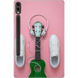 Adasena Samsung Galaxy Tab S9+ Plus 12.4" Kılıf Tablet Için Desenli Silikon Kapak - SNEAKER4488 - 001-Renkli