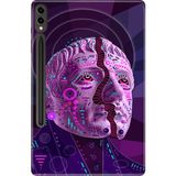 Adasena Samsung Galaxy Tab S9+ Plus 12.4" Kılıf Tablet Için Desenli Silikon Kapak - Tanrıçamandala - 001-Renkli