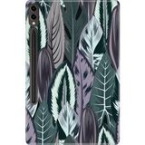 Adasena Samsung Galaxy Tab S9+ Plus 12.4" Kılıf Tablet Için Desenli Silikon Kapak - Tropical - 001-Renkli