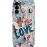 Adasena Tecno Pova 3 Kılıf Desenli Baskılı Tpu Rubber Kapak Love Painting - 001-Renkli