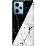 Adasena Xiaomi Redmi Note 12 Pro 5g Kılıf Desenli Baskılı Tpu Rubber Kapak Mermer - 001-Renkli