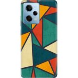 Adasena Xiaomi Redmi Note 12 Pro 5g Kılıf Desenli Baskılı Tpu Rubber Kapak Wall - 001-Renkli