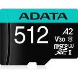 Adata A-Data Haric Disk Hafiza Karti Micro Sd 512GB Premier Pro AUSDX512GUI3V30SA2-RA1 100-85MBPS