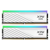 Adata AX5U6400C3216G DTLABRWH XPG Lancer Blade RGB 32GB 2x16GB DDR5 6400 Mhz CL32 AMD Expo ve Intel XMP 3.0 288-Pin UDIMM Beyaz Ram Bellek