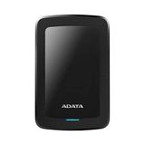 Adata HV300 - 2 Tb, USB 3.2 Gen.1'li Harici Sabit Sürücü, Siyah, HDD Ext HV300 2 Tb