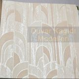 Adawall 1209-2 Octagon Krem 106x10 Duvar Kağıdı