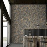 Adawall 1503-5 Vera Koyu Gri 106x1560 Duvar Kağıdı