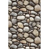 Adawall 23113-3 Roka Serisi Gri Modern Taş Desen Duvar Kağıdı