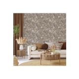 Adawall 23114-1 Roka Serisi Açık Krem Modern Taş Desen Duvar Kağıdı