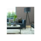 Adawall 3D Yuvarlak Tuğla Duvar Deseni İle Duvar Kağıdı | SEVEN 7814-2, Gri, Elyaf Taban (Non-Woven) - 16.5 m²