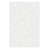 Adawall 7800-1 Beyaz Çiçek Desenli Seven 106x10 Duvar Kağıdı