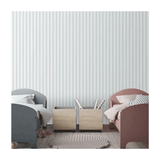 Adawall 8900-1 Ada Kids Gri Çizgili Duvar Kağıdı