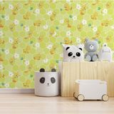 Adawall 8929 Looney Tunes Tweety Petek Zeminli Desenli Duvar Kağıdı 10,6M2